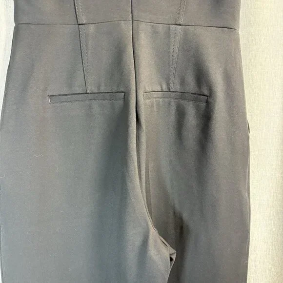 Spanx Ponte Corset Jumpsuit Womens Small- Tall Sleeveless Black Stretch NWT - Picture 7 of 12